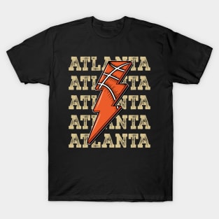 Funny Sports Atlanta Proud Name Basketball Classic T-Shirt
